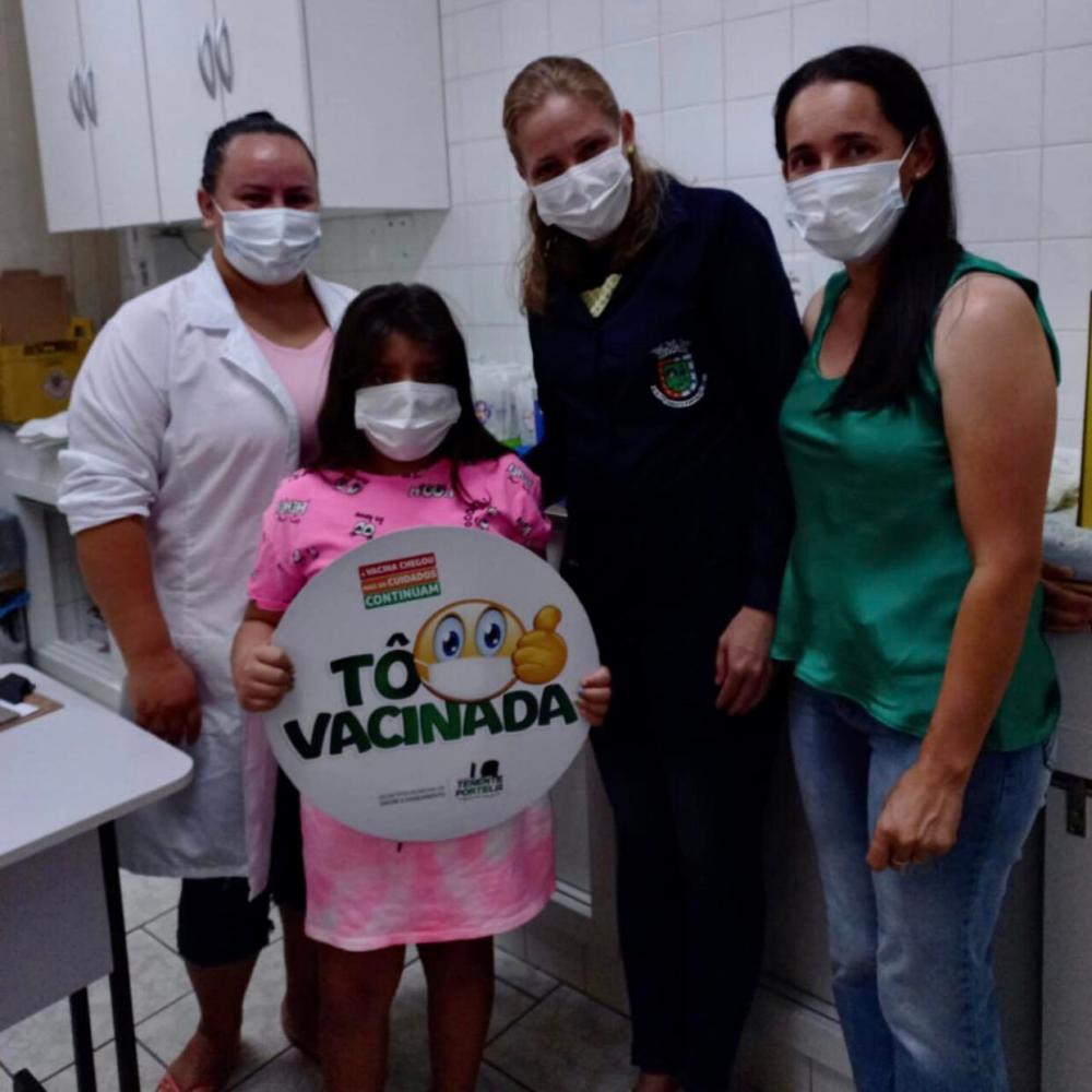 Até o momento, foram vacinadas 106.784 crianças no Estado (Foto: Divulgação | ASCOM Tenente Portela)