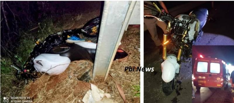A BM fez os primeiros atendimentos a vítima (Foto:Panambi News)