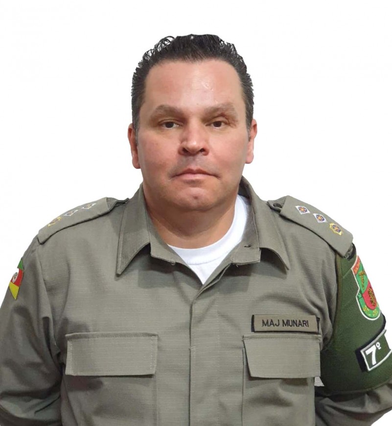 Major Munari concedeu entrevista no programa Tribuna Popular (Foto: Divulgação)