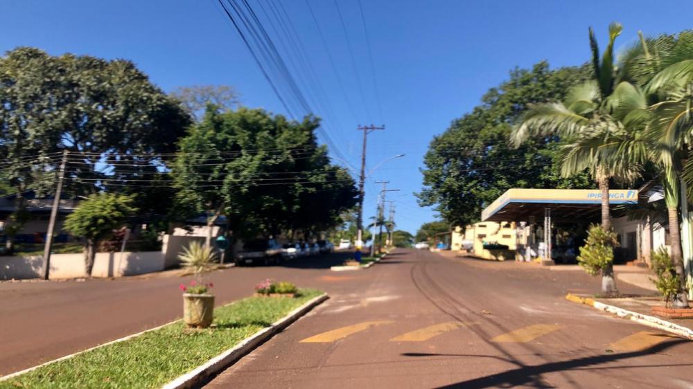 Apesar do grande número de infectados com o vírus, não há moradores hospitalizados (Foto: Diones Roberto Becker)