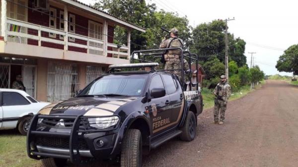 A Operação tem o apoio das polícias Militar e Civil do estado de Santa Catarina - Foto: Polícia Civil Divulgação