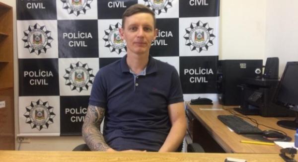 Delegado Márcio Marodin, que investiga o caso. Foto: Tua Rádio Cristal