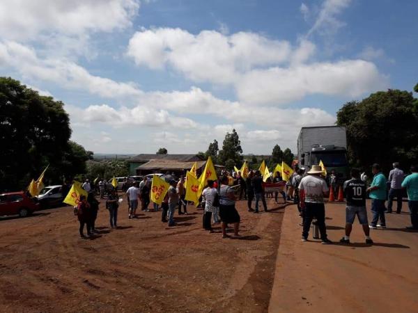 Foi realizada uma caminhada do Setor do Irapuá até o Setor da Estiva - Foto: Denilson Vicente 