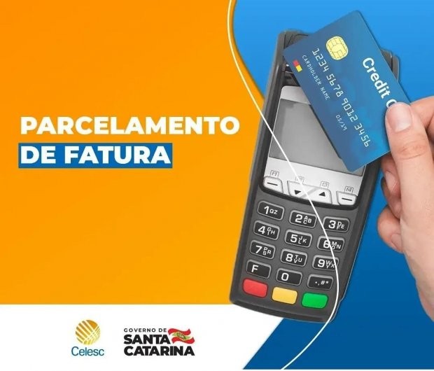    Para ampliar as opções de pagamento das faturas de energia elétrica em atraso e proporcionar mais comodidade aos clientes, a Celesc disponibiliza o parcelamento dos débitos vencidos por meio de cartão de crédito. A negociação pode ser feita em aproxima