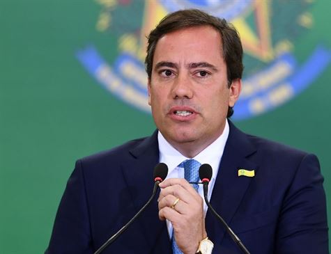 Presidente da Caixa Econômica Federal, Pedro Guimarães Foto: Evaristo Sá/AFP