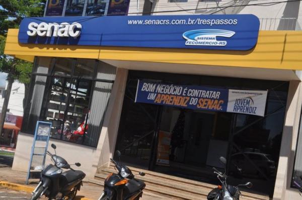 Unidade do SENAC em Três Passos (Foto: Jonas Martins)