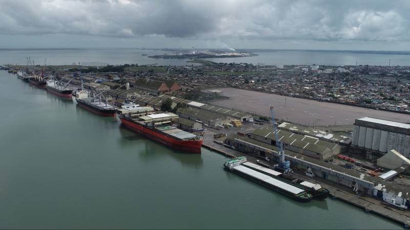 Os principais destinos das cargas exportadas pelo porto do Rio Grande são China, Arábia Saudita e Indonésia - Foto: Divulgação Porto RS