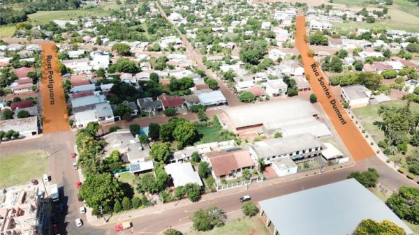  De acordo com o que foi divulgado, as vias revitalizadas serão a Santos Dumont, que liga o centro ao Bairro Operário e a rua Potiguara, que faz a ligação entre o centro e o PSF 2 - Foto: Reprodução