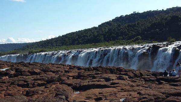Salto está com boa visualização, proporcionando um verdadeiro espetáculo (Foto: Divulgação)