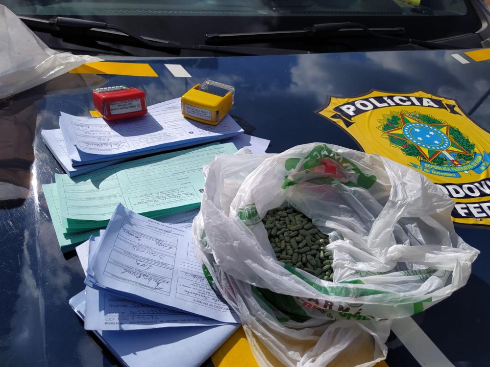Argentinos revelaram que entregariam todos os materiais em Porto Alegre (Foto: Divulgação | PRF)