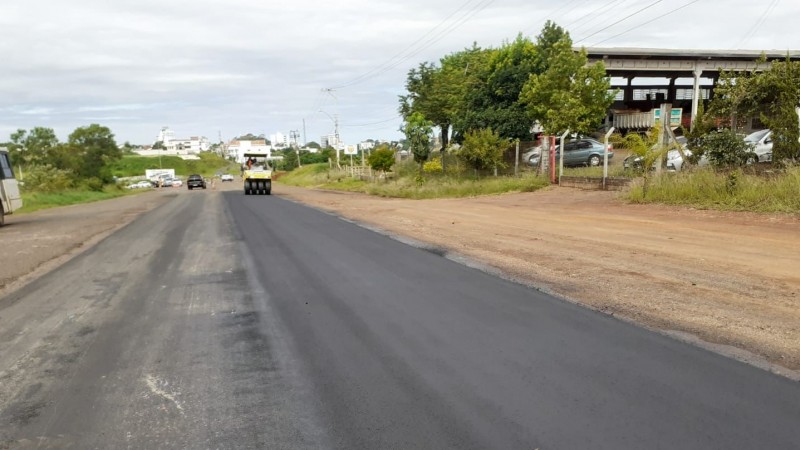 Previsão é de que as atividades na ERS 150 sejam concluídas na segunda quinzena de abril (Foto: Divulgação | DAER)
