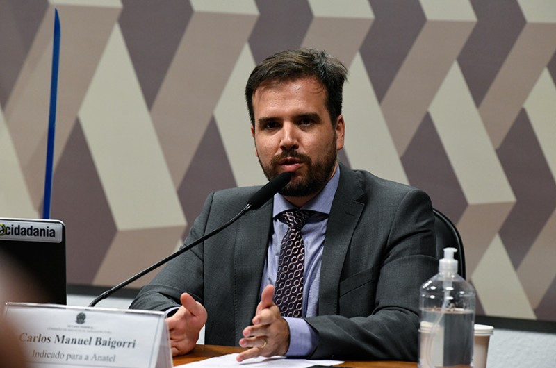 Carlos Manuel Baigorri foi indicado para o cargo de presidente do conselho diretor da Agência Nacional de Telecomunicações (Anatel) - Roque de Sá/Agência Senado