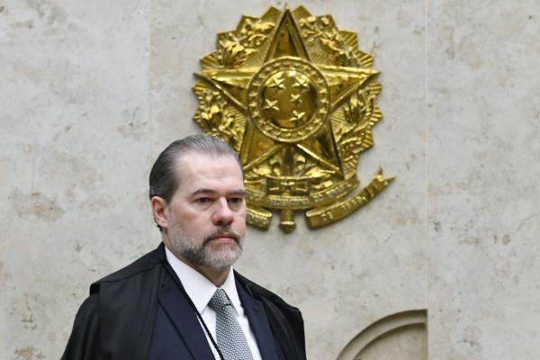 Ministro Dias Toffoli anunciou sua decisão no Conselho Nacional de Justiça nesta quarta-feira (15), em Brasília (Foto: Carlos Alves Moura)
