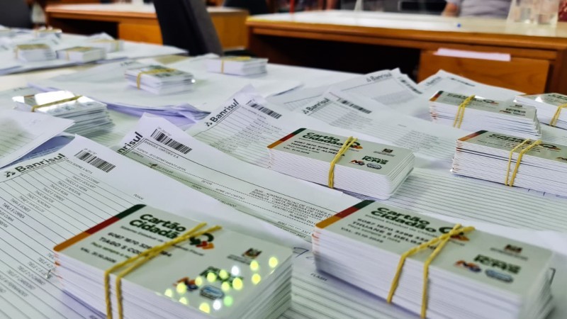 Primeiro pagamento foi realizado em dezembro de 2021, referente ao trimestre inicial de 2022 - janeiro, fevereiro e março - Foto: Itamar Aguiar / Palácio Piratini