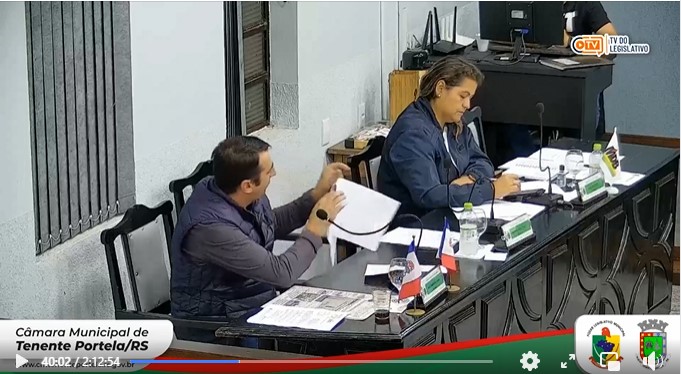 Luis Claudir dos Santos foi quem mais criticou o jornal (Foto: Reprodução)