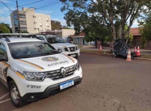 Valdecir Hirt, de 34 anos de idade, morreu no local da colisão (Foto: Reprodução | Jornal Folha Cidade)