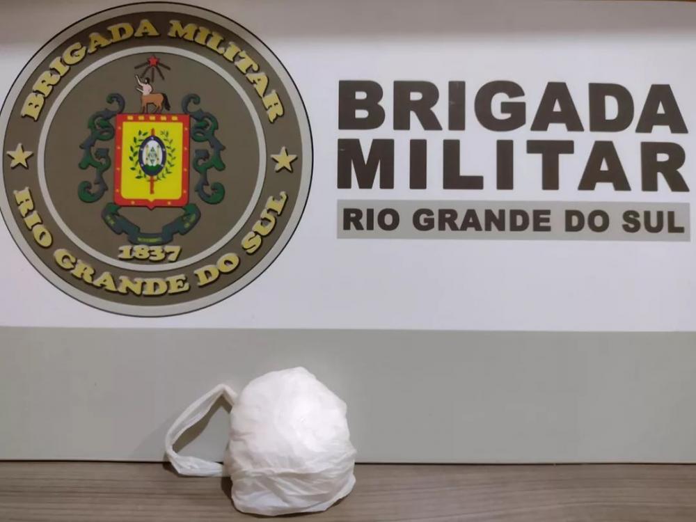 Na ação, foram apreendidas 74 gramas de cocaína (Foto: Divulgação | BM)