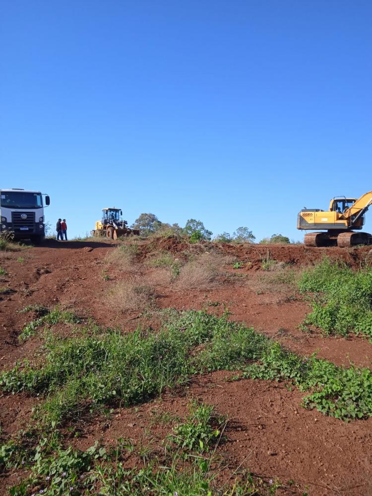 Terraplanagem foi realizada pela prefeitura de Vista Gaúcha (Foto: Divulgação)