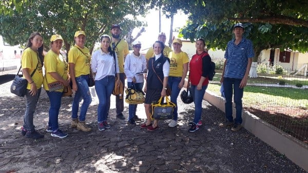 Equipe de endemias está realizando busca ativa aos focos do mosquito (Foto: Reprodução Rádio Planeta)