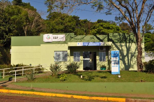 Unidade da Estratégia de Saúde da Família situada na Rua Roque Gonzáles (Foto: ASCOM Três Passos)