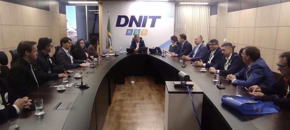 Reunião no Dnit gerou uma boa notícia para a região (Foto: Divulgação)