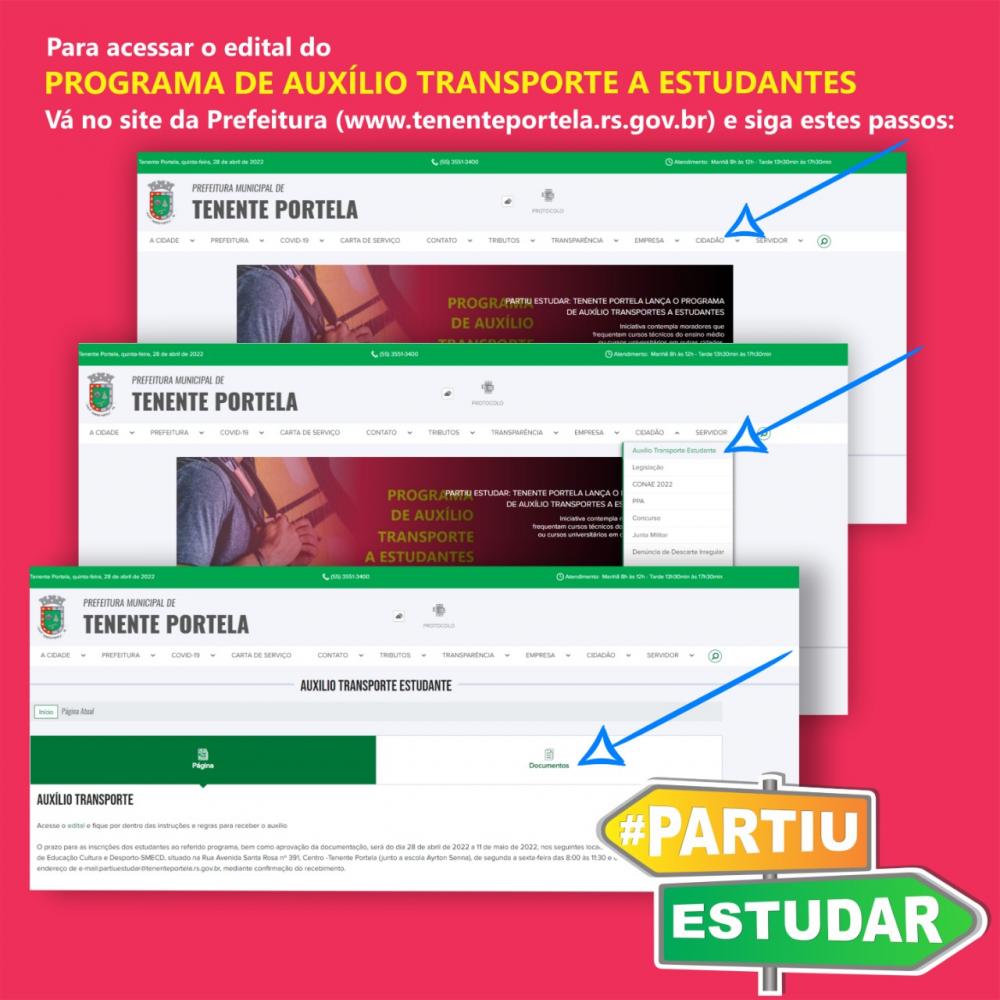 Acesse o site da prefeitura e confira o edital (Foto: Reprodução)