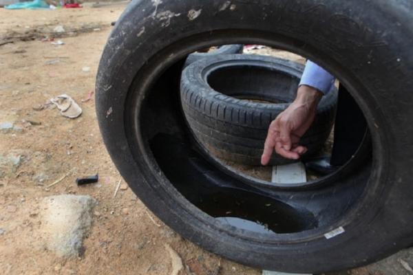 O principal cuidado deve ser em relação a locais com água parada, onde o Aedes deposita seus ovos. (Foto: Asscom/Secretaria de Saúde RS)