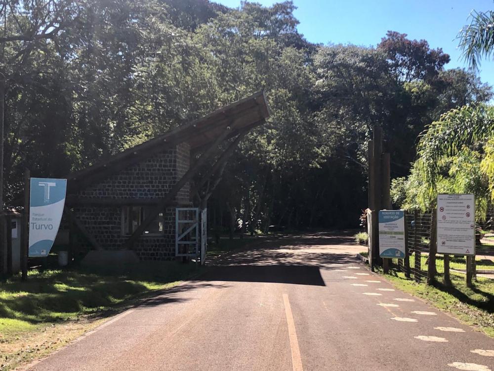 Entrada do Parque Estadual do Turvo (Foto: Diones Roberto Becker)