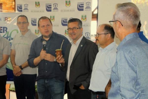 Covatti Filho ressaltou as ações e políticas públicas fomentadas para minimizar os resultados da estiagem (Foto: Cleuza Brutti/Emater/RS-Ascar)