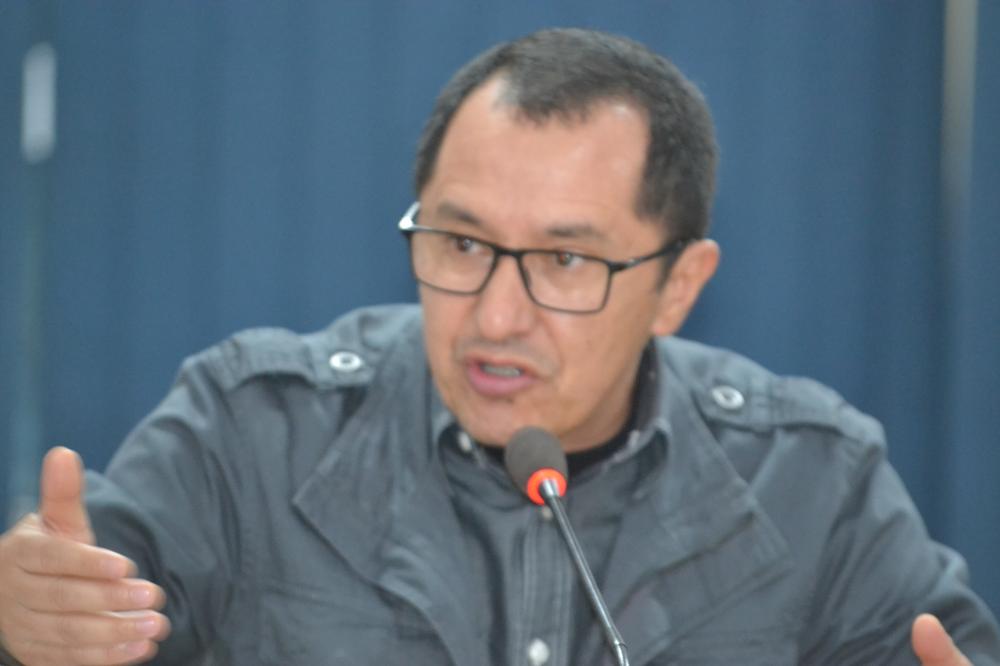 Antônio Martins destacou que o Governo Federal destinou R$ 312 mil para aquisição de cestas básicas (Foto: Diones Roberto Becker)