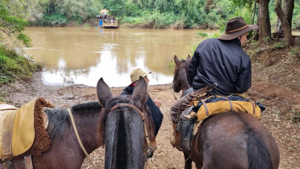Cavalgada deve encerrar no próximo domingo em Três Passos (Fotos: Divulgação)