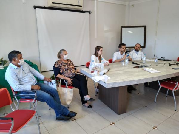 Coletiva de imprensa reuniu diretoria, médicos e lideranças da Terra Indígena do Guarita (Foto: Sistema Província)