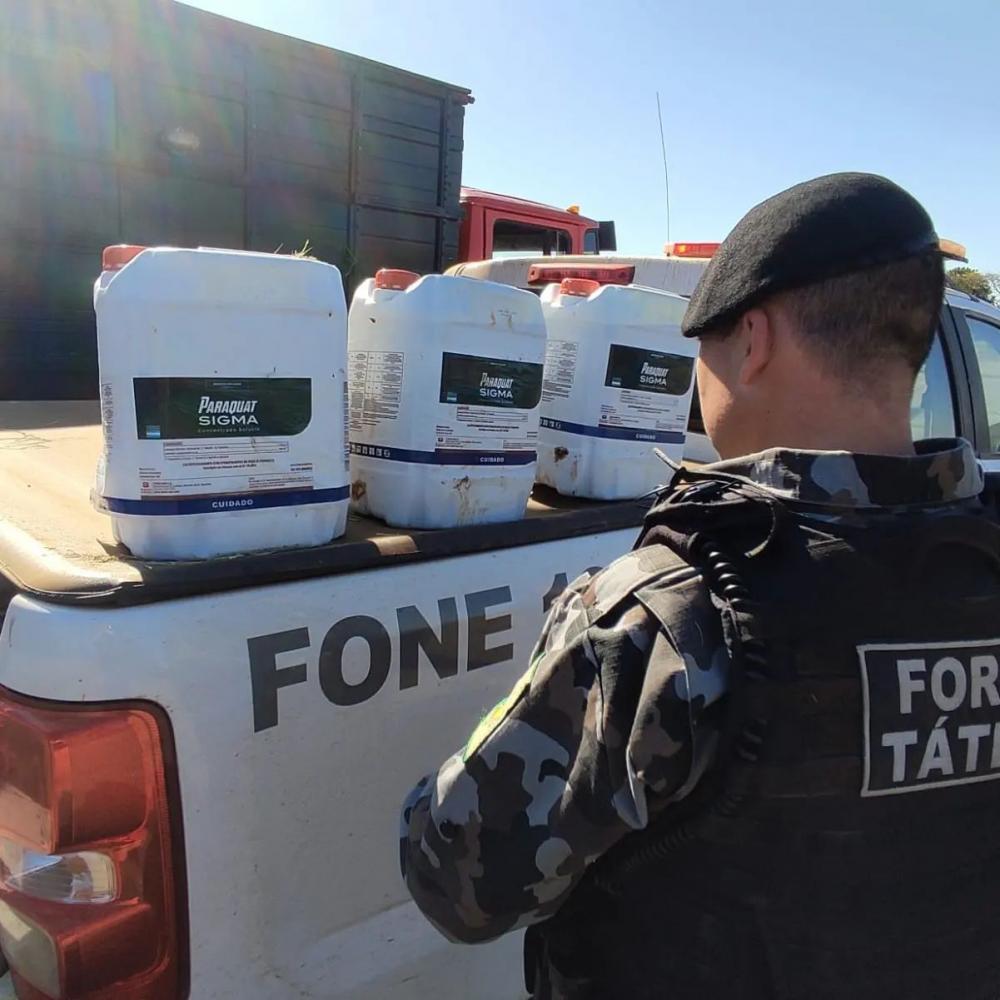 Diversas apreensões foram realizadas em nossa região (Foto: Brigada Militar)