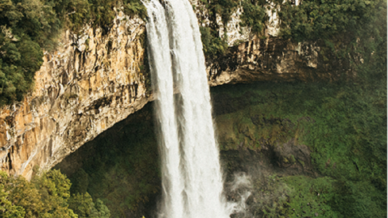 Cascata do Caracol, em Canela - Foto: Divulgação / Parque Estadual do Caracol