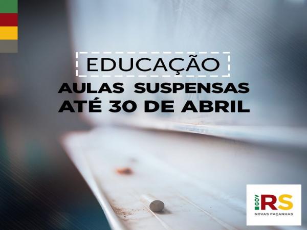 Data inicial de paralisação encerrava nesta semana (Arte: Divulgação/SECOM-RS)