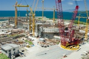 De acordo com a Eletronuclear, mais de 60% das obras estão concluídas - (Foto: Divulgação/Eletronuclear)