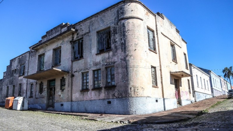 Projeto é voltado para o antigo Clube dos Ferroviários, edificação tombada pelo Iphae - Foto: Divulgação / Prefeitura Santa Maria