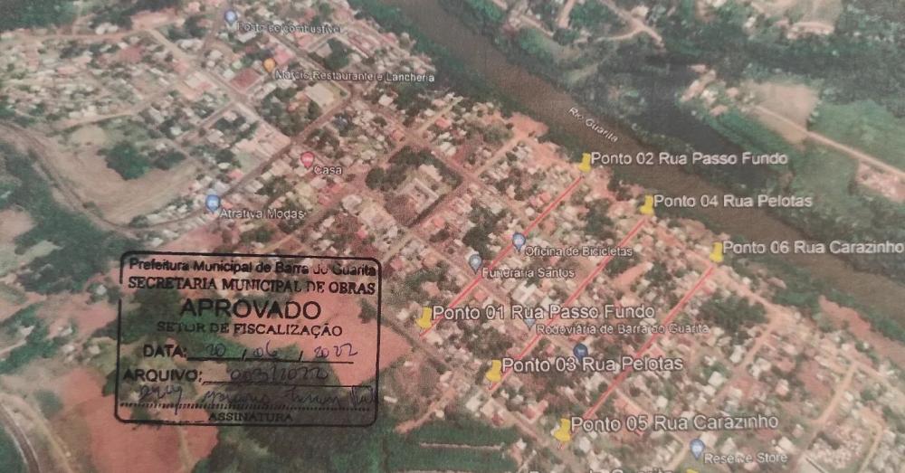 Projeto foi finalizado e deverá asfaltar mais três ruas (Foto: Reprodução)