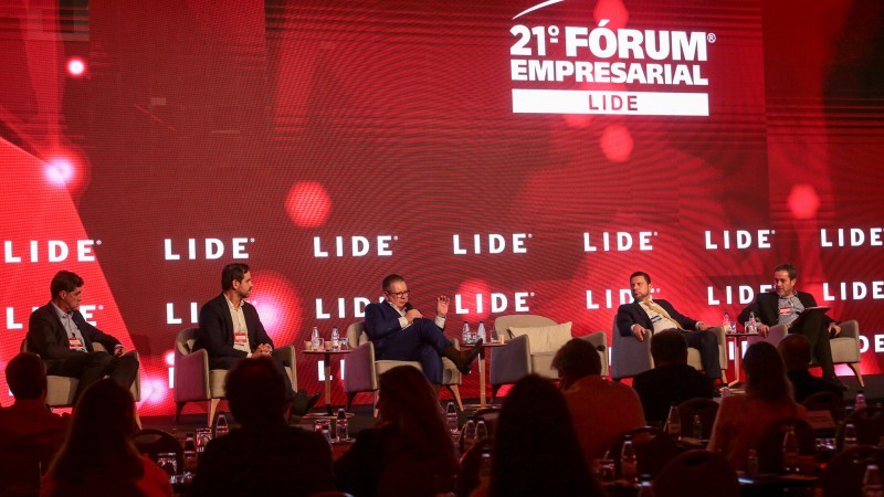 Nesta ano, o tema do Lide foi “Os desafios da economia e do desenvolvimento do Brasil” - Foto: Gustavo Mansur/Palácio Piratini