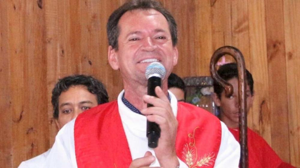 Padre Nelson Koch está preso em Sinop no Mato Grosso (Foto: Diocese de Sinop)