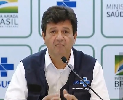 Luiz Henrique Mandetta estava à frente do Ministério da Saúde desde o início do governo, em janeiro de 2019 (Foto: Reprodução/Agência Brasil)