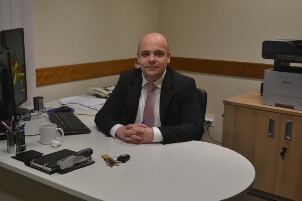 Promotor Miguel Germano Podanosche é novo titular do MP em Tenente Portela (Foto: Jonas Martins)
