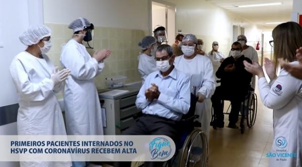 Taxa de recuperação corresponde a 69,23% dos casos confirmados no Rio Grande do Sul (Foto: Divulgação/Hospital São Vicente de Paulo)