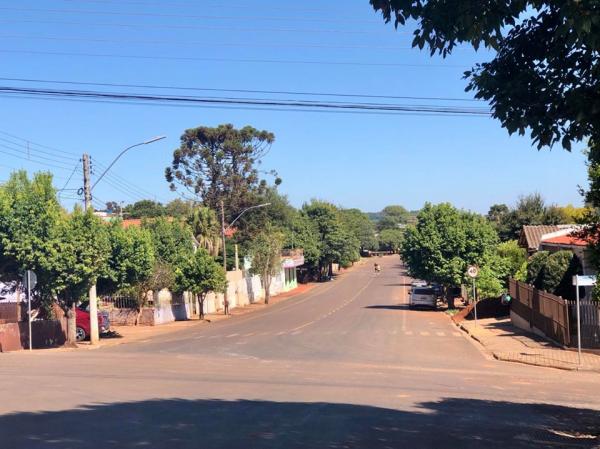 Parte da Avenida Severino Dias (Foto: Diones Roberto Becker)