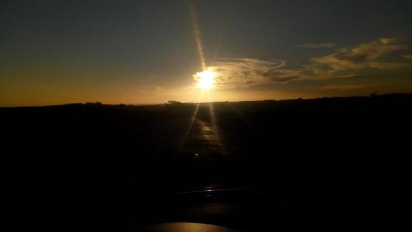 Final de semana deverá ter predomínio de sol (Foto: Diones Roberto Becker)
