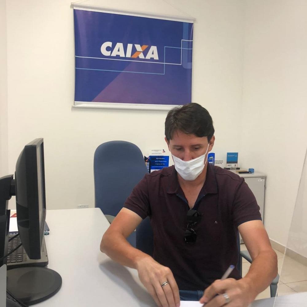 Prefeito Rodrigo comemorou o desempenho de seu município (Foto: Arquivo Pessoal/Reprodução)