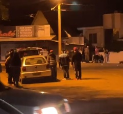 Ocorrência foi registrada na madrugada deste sábado (Foto: Reprodução/Rede Sociais)