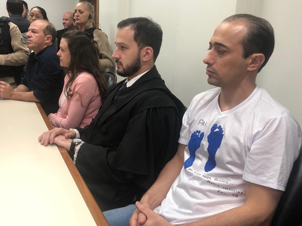 Leandro Boldrini, pai de Bernardo, teve seu primeiro julgamento anulado (Foto: Joyce Heurich/G1)