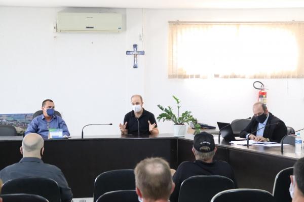 O promotor de justiça da Comarca de Tenente Portela também participou do encontro (Foto: Divulgação)