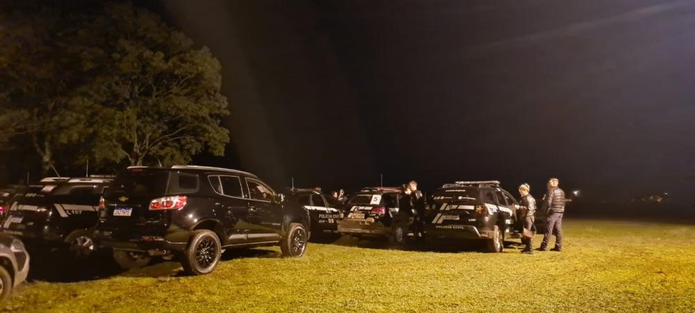 Operação Lignum buscou cumprir 18 mandados de busca e apreensão, prisão preventiva, entre outros. (Foto: divulgação/Policia Civil)